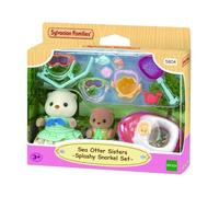 Sylvanian Families 5804 Sorelle Lontra marina -Splashy Snorkel Set-