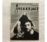 Les sorcières de Salem Simone Signoret, Yves Montand 1957 programma...