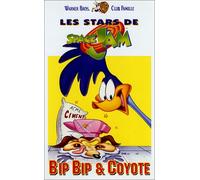 Les stars de space jam : bip bip et coyotte