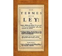 Les Termes de la Ley (Copertina rigida)