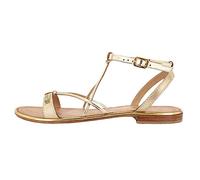 Les Tropéziennes par M. Belarbi C19021 Donna Sandali con Cinturino alla Caviglia, Oro (Oro Iris E 914),