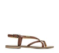 Les Tropéziennes par M. Belarbi Chou, Sandali con Chiusura sul Retro Donna, Marrone (Tan 782), 37 EU
