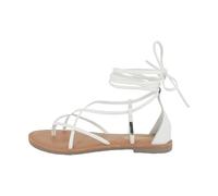 Les Tropeziennes Par M. Belarbi Donna Djoya Scarpe Città in-Dito, Bianco, 38 EU