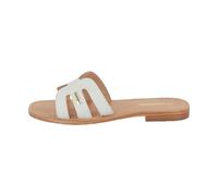 LES TROPEZIENNES PAR M. BELARBI Donna Hadamia Scarpe Città Mule e Zoccolo, Bianco Serpente, 37 EU