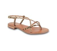 Les Tropéziennes par M. Belarbi Donna Monagum Scarpe Città Sandali, Oro Multi, 39 EU