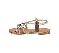 LES TROPEZIENNES PAR M. BELARBI Harry, Sandali Donna, Leopard Oro, 40 EU