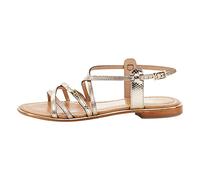 LES TROPEZIENNES PAR M. BELARBI Harry, Sandalo Donna Oro-Multi, 40 EU, Oro multicolore, 40 EU