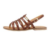 Les Tropéziennes par M. Belarbi Herilo - Sandali con chiusura sul retro Donna, Marrone (Tan), 35 EU