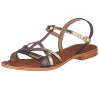 LES TROPEZIENNES PAR M. BELARBI HIRONELA - Sandali, NOIR IRISE/OR,