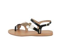 LES TROPEZIENNES PAR M. BELARBI Holly, Scarpe Città tra Le Dita Donna, Oro/Nero, 41 EU