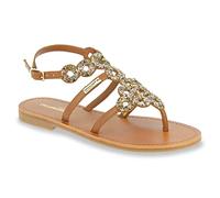LES TROPEZIENNES PAR M. BELARBI OPHYNEA, Sandalo Donna, Tan-Multi, 41 EU, Multicolore, 41 EU