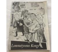 Les truands Eddie Constantine Noël-Noël Jean Richard 1957 programma cinematog...