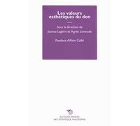 Les valeurs esthétiques du don