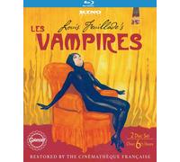 Les Vampires (Blu-ray) Musidora Edouard Mathe Marcel Levesque Jean Ayme