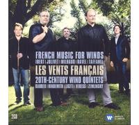 Les Vents Francais: Emmanuel Pahud( Flute), Paul Meyer( Clarinetto)... Etc - French Music For Winds , 20Th Century Wind Quintets