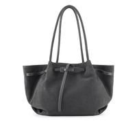 LES VISIONNAIRES Bonnie Borsa shopper Vera Pelle 51 cm grigio