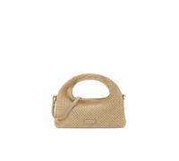 LES VISIONNAIRES Borsa in pelle - Borsa a mano SADIE GRADE WEAVE COZY beige