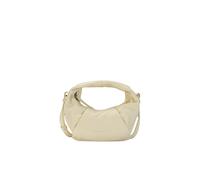 LES VISIONNAIRES Borsa in pelle - Mini Bag GRETA MINI ESSENTIAL SILKY crema