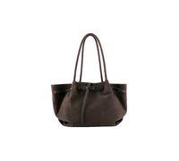 LES VISIONNAIRES Bonnie Borsa shopper Vera Pelle 51 cm marrone