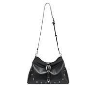 Les Visionnaires Elisa Rivet Glossy Borsa hobo nero, pelle, donna