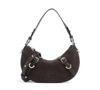 Les Visionnaires Enya Cozy Mini Borsa a spalla marrone scuro, Rauleder, donna