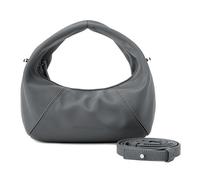 LES VISIONNAIRES Greta Borsa a spalla Vera Pelle 20 cm grigio