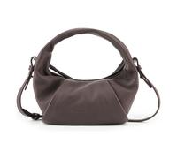 LES VISIONNAIRES Greta Borsa a spalla Vera Pelle 23 cm grigio