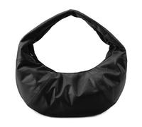 Les Visionnaires Greta Icon Crinkle Borsa hobo nero, pelle, donna