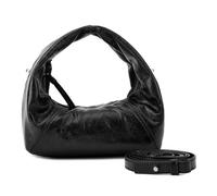 Les Visionnaires Greta Icon Crinkle Mini Borsa a mano nero, pelle, donna