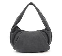 LES VISIONNAIRES Greta Essential Borsa a spalla Vera Pelle 43 cm grigio