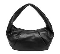 Les Visionnaires Greta Essential Silky Borsa hobo nero, pelle, donna