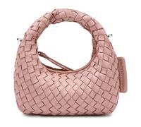 LES VISIONNAIRES Greta Micro weave Borsetta Pelle 20 cm rosa
