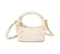 LES VISIONNAIRES Greta Mini Essential Borsetta Pelle 23 cm beige
