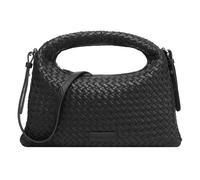 LES VISIONNAIRES Sadie Weave Borsa a tracolla Pelle 37 cm nero