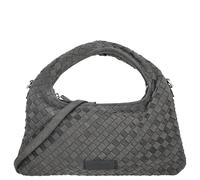 Les Visionnaires Sadie Weave Cozy - Borsa a tracolla 39 cm (asphalte)