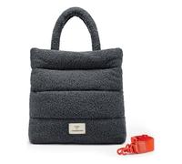 LES VISIONNAIRES Unio Shopper Borsetta 34 cm grigio