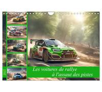 Les voitures de rallye à l'assaut des pistes (Calendrier mural 2027 DIN A4 verti
