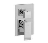 LES019CR Miscelatore incasso 3 vie con cartuccia deviatore LEVEL PAFFONI