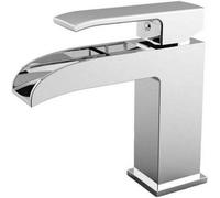 LES061KCR Miscelatore lavabo cascata con scarico Clic-Clac 1 1/4 LEVEL PAFFONI