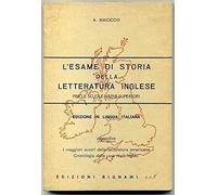 L'Esame Di Storia Della Letteratura Inglese Per Scuole Medie 1988