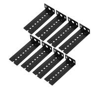 LESANGBAIHUODIAN Adatto for 1 set di raccordi for guide for tastiera, staffe a L estese e resistenti, connettori for binari, staffe scorrevoli for cassetti stabili e scorrevoli.