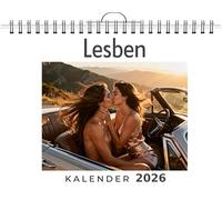 Lesben: Wandkalender 2026, Kalender DIN A4 quer, Monatskalender im Querformat mit Kalendarium, das perfekte Geschenk