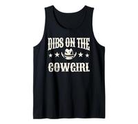 Lesbian Cowgirl - Dibs on the Cowgirl LGBTQ Pride Canotta