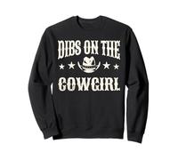 Lesbian Cowgirl - Dibs on the Cowgirl LGBTQ Pride Felpa