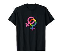 Lesbiche Due Donne LGBT omosessuali Maglietta