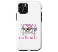 Lesbiche Fare Cosa?! Divertente Forbice Gay Pride LGBTQ Pun Custodia per iPhone 11 Pro