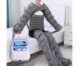 LESBJFDM Macchina Pressoterapia, Massaggiatore Gambe, Pressoterapia Linfodrenaggio, Pressoterapia a Casa, Drenaggio Linfatico Gambe, Presso Terapia Gambe Linfodrenante, Apparecchio per Massaggio