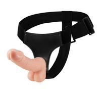 Lesbo Strapon Realistico Dildo Realistico Pene Indossabile con Cintura Fallica