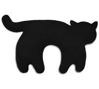Leschi | Cuscino da viaggio (per i viaggi in macchina, aereo, autobus e treno) | 36704 | La gatta Feline | Colore: Mezzanotte/Mezzanotte