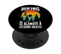 L'escursionismo è sempre una buona idea per il campeggio all'aperto PopSockets PopGrip Adesivo